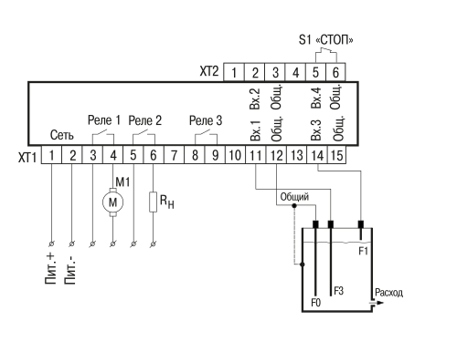 Алгоритм 02. Схема подключения